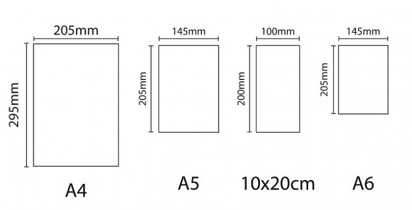 Một số kích thước in tờ rơi và tờ gấp